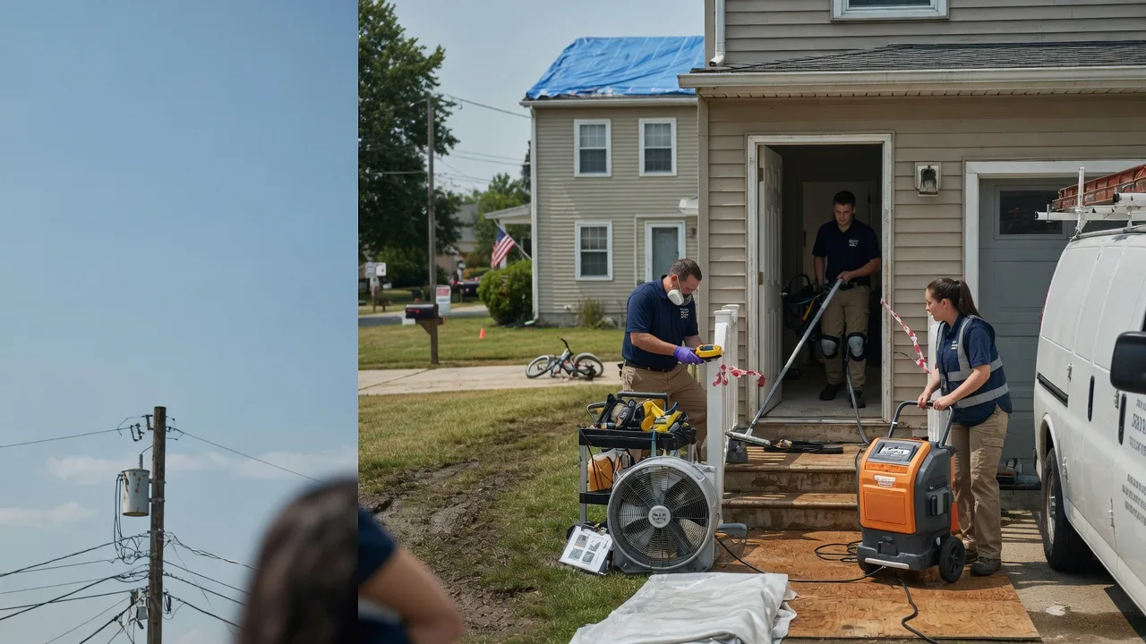 Water Damage Repair in Burton, OH near me